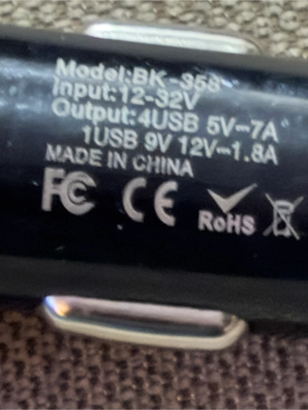BK-358 Car Charger - photo 3