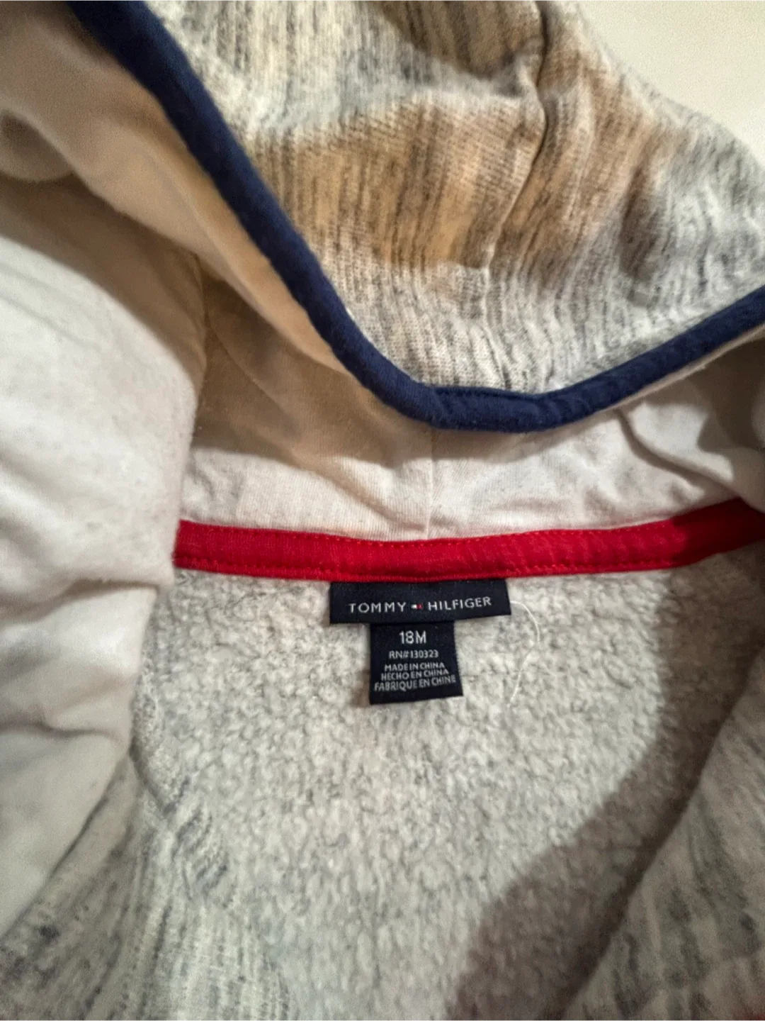 Tommy Hilfiger Baby Full-Zip Hoodie - 18M image indicator(3)