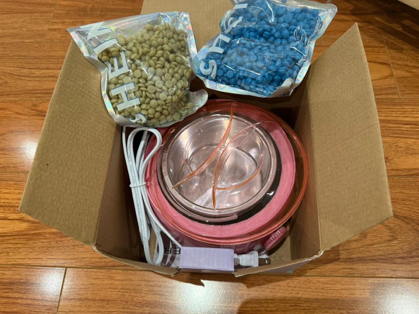 Waxing Kit with Wax Beans
