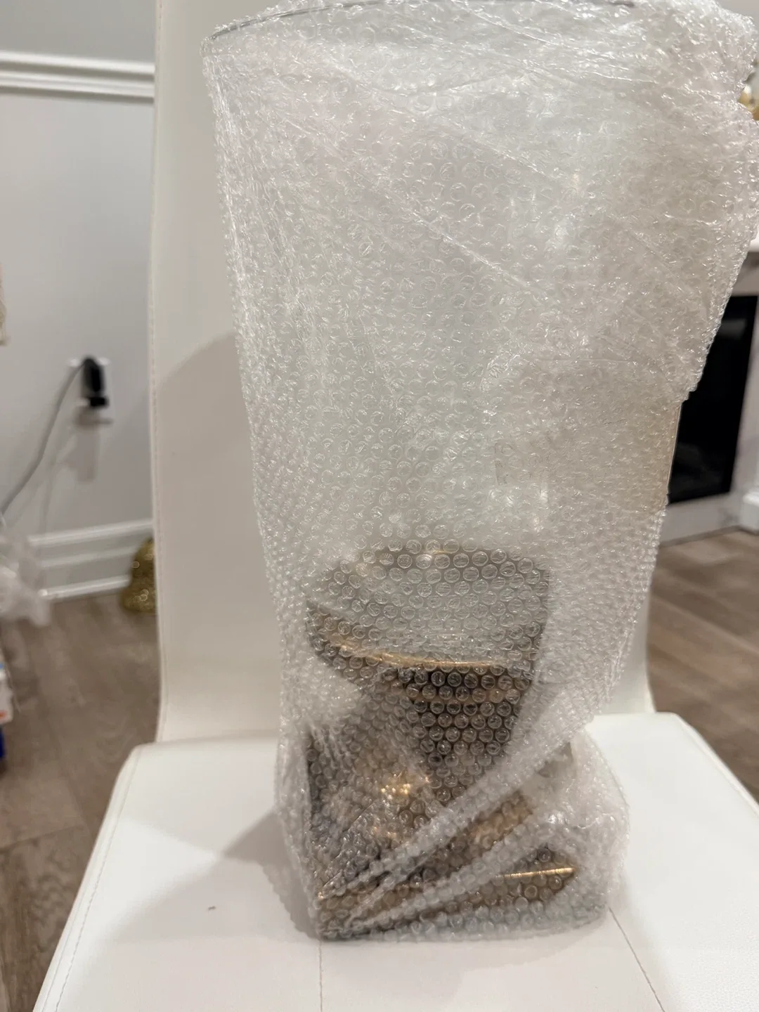 Holiday Gift- Set of 2 new Glass Lamps image indicator(4)