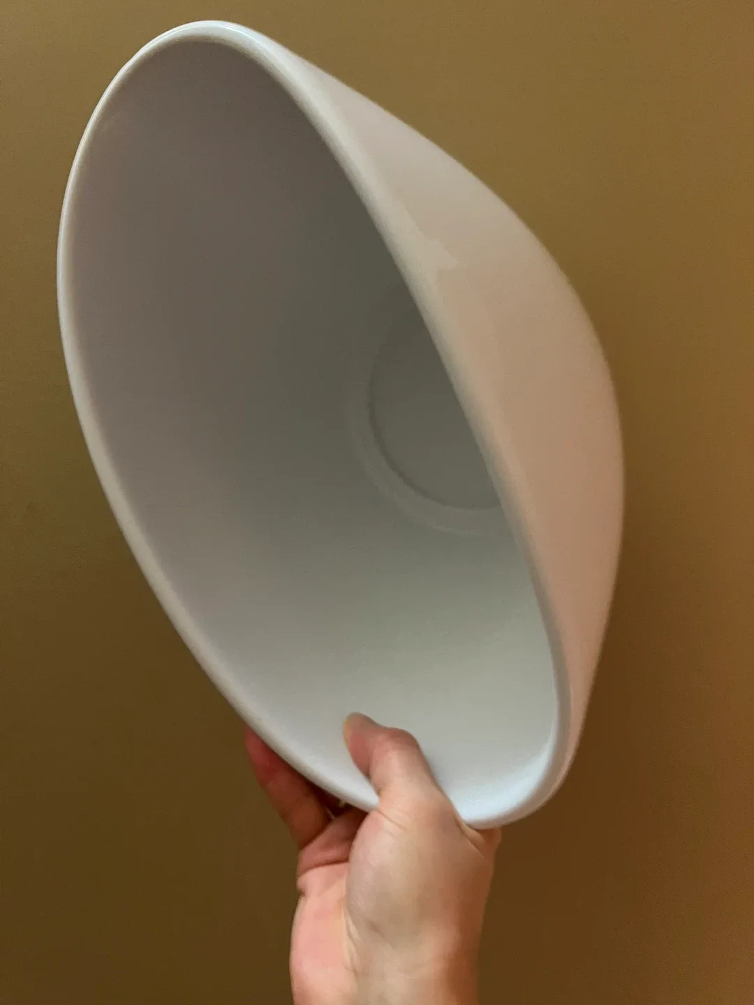 White Decorative Bowl, Made in Germany