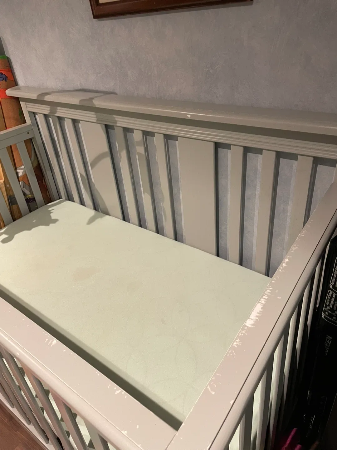 Grey Baby Crib image indicator(2)