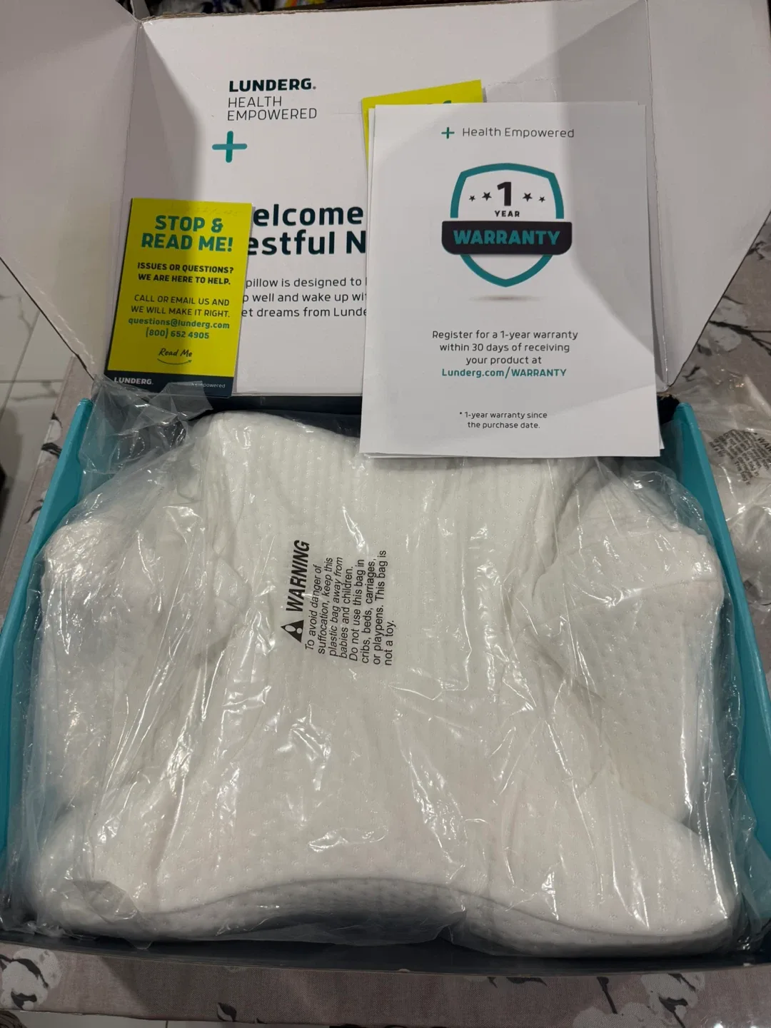 Lunderg CPAP Pillow - Adjustable Height image indicator(6)