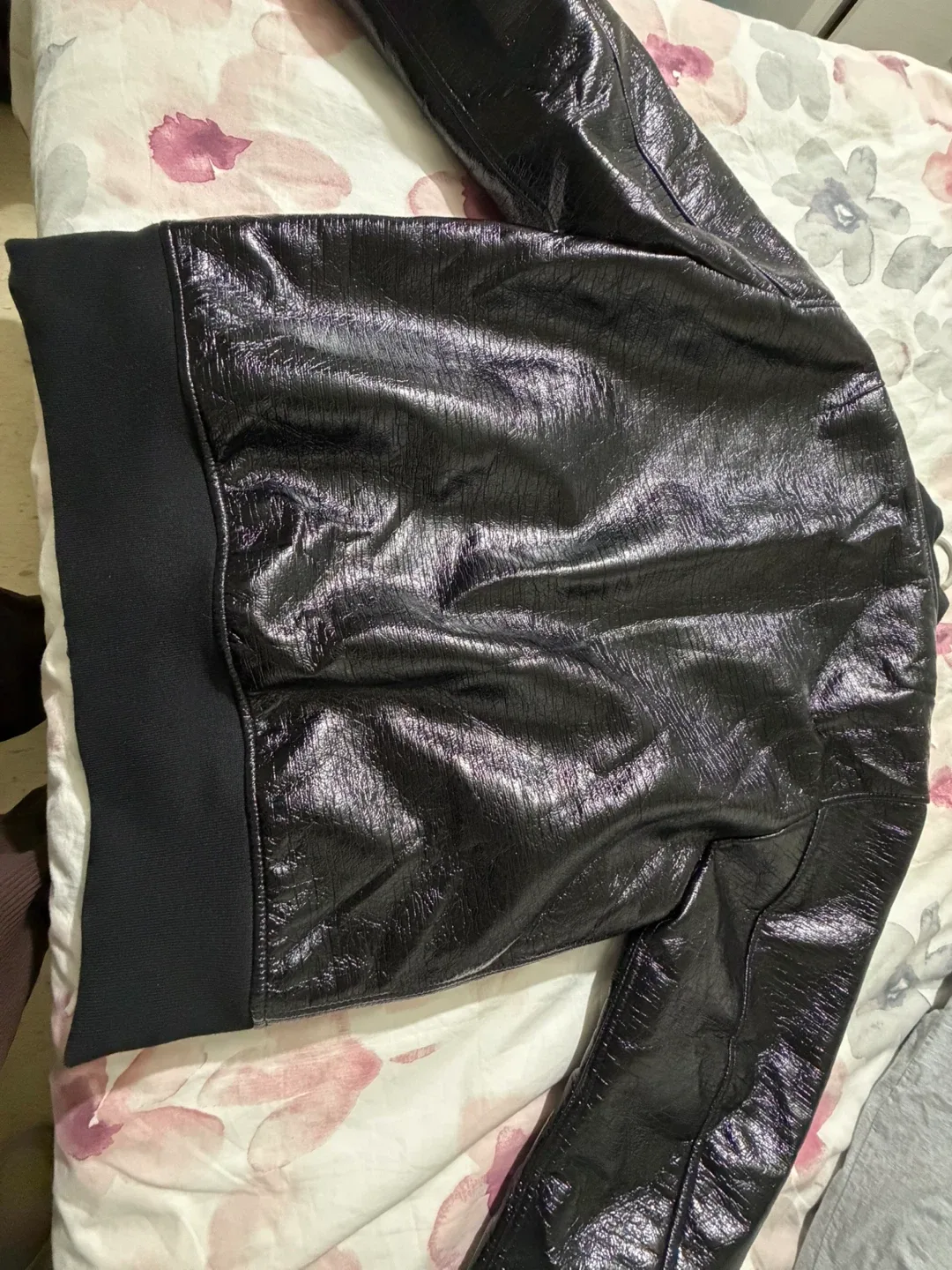 Guy Laroche Black Bomber Jacket XL image indicator(4)