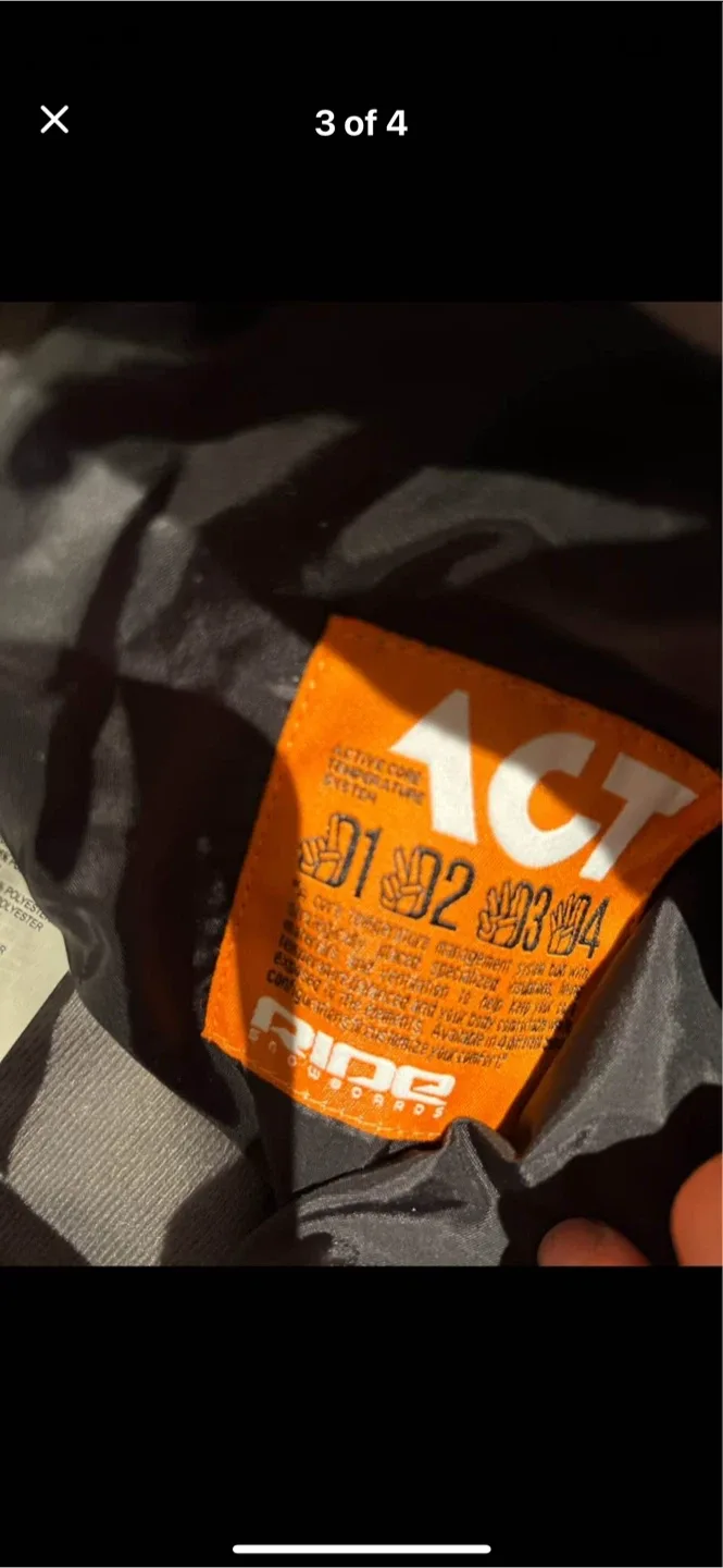 Ride Snowboards Outerwear Division Teal Snow Pants - M image indicator(3)