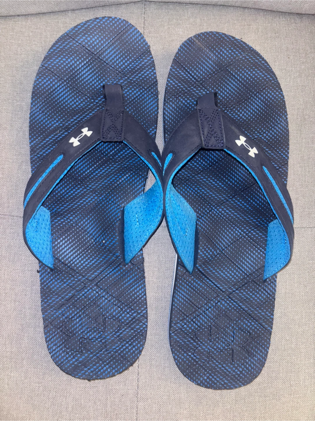 Under Armour Men's Flip Flops, Blue