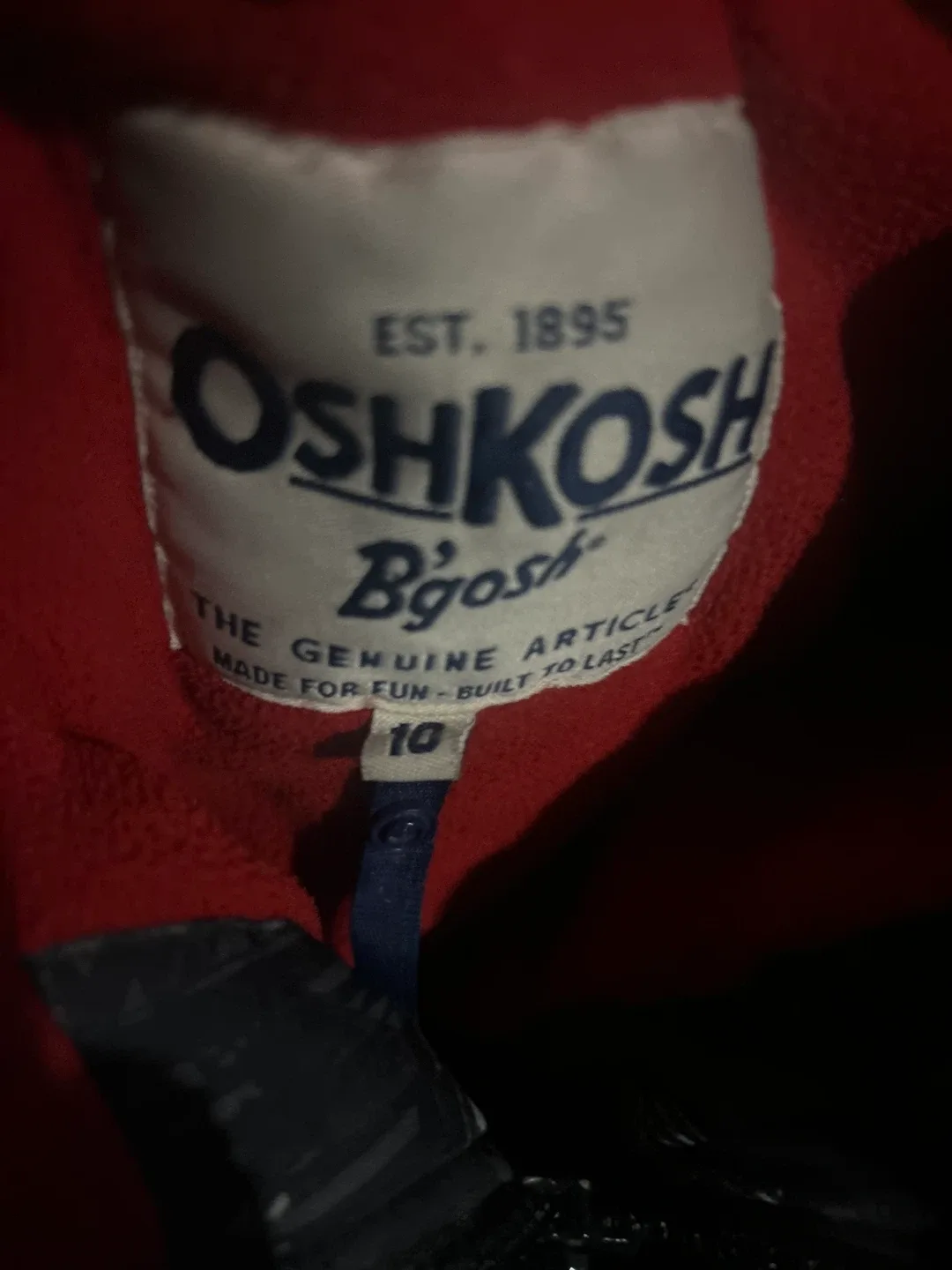🧥 OshKosh B'gosh Size 10 Jacket image indicator(2)