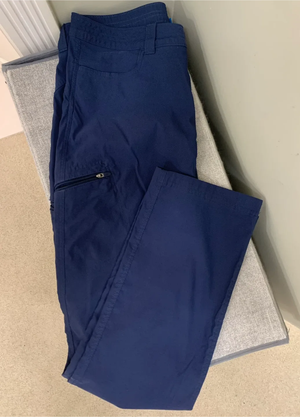 Eddie Bauer Women's Size 12 Blue Pants image indicator(2)