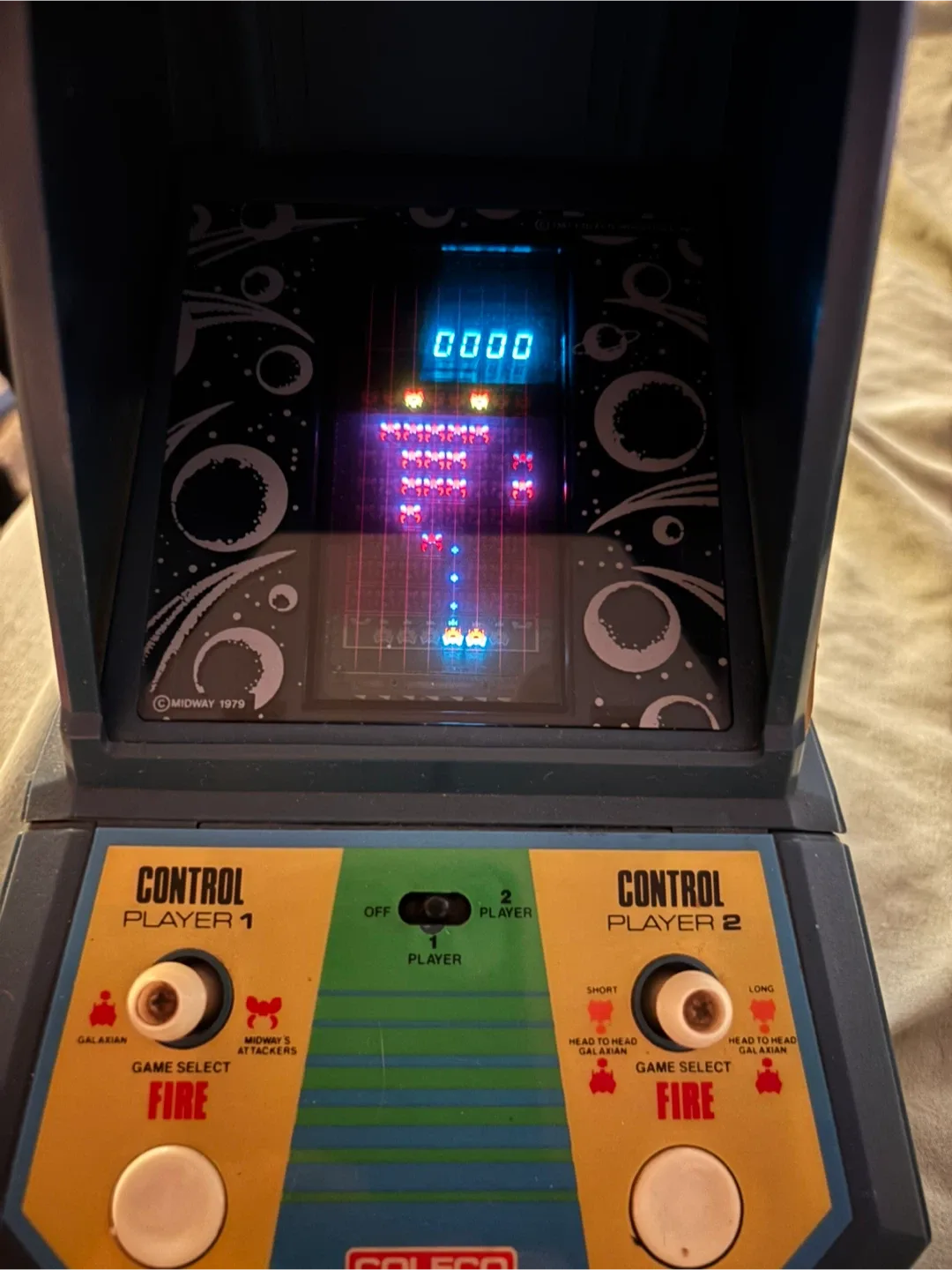 Coleco Galaxian Mini Arcade Game image indicator(2)