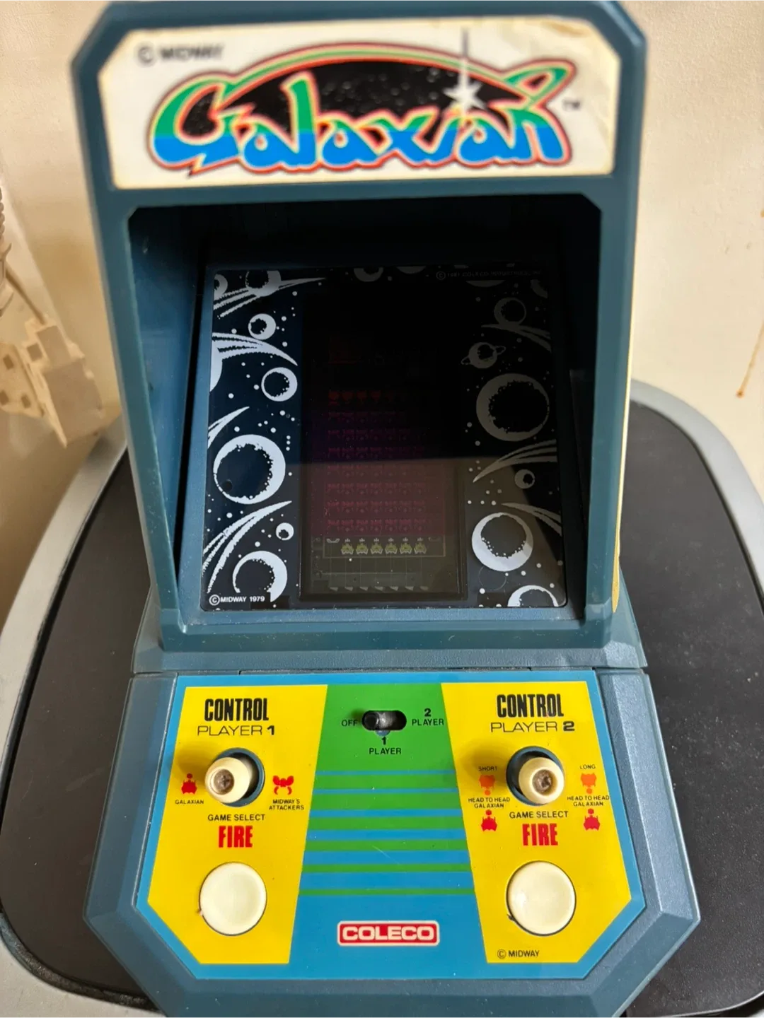 Coleco Galaxian Mini Arcade Game