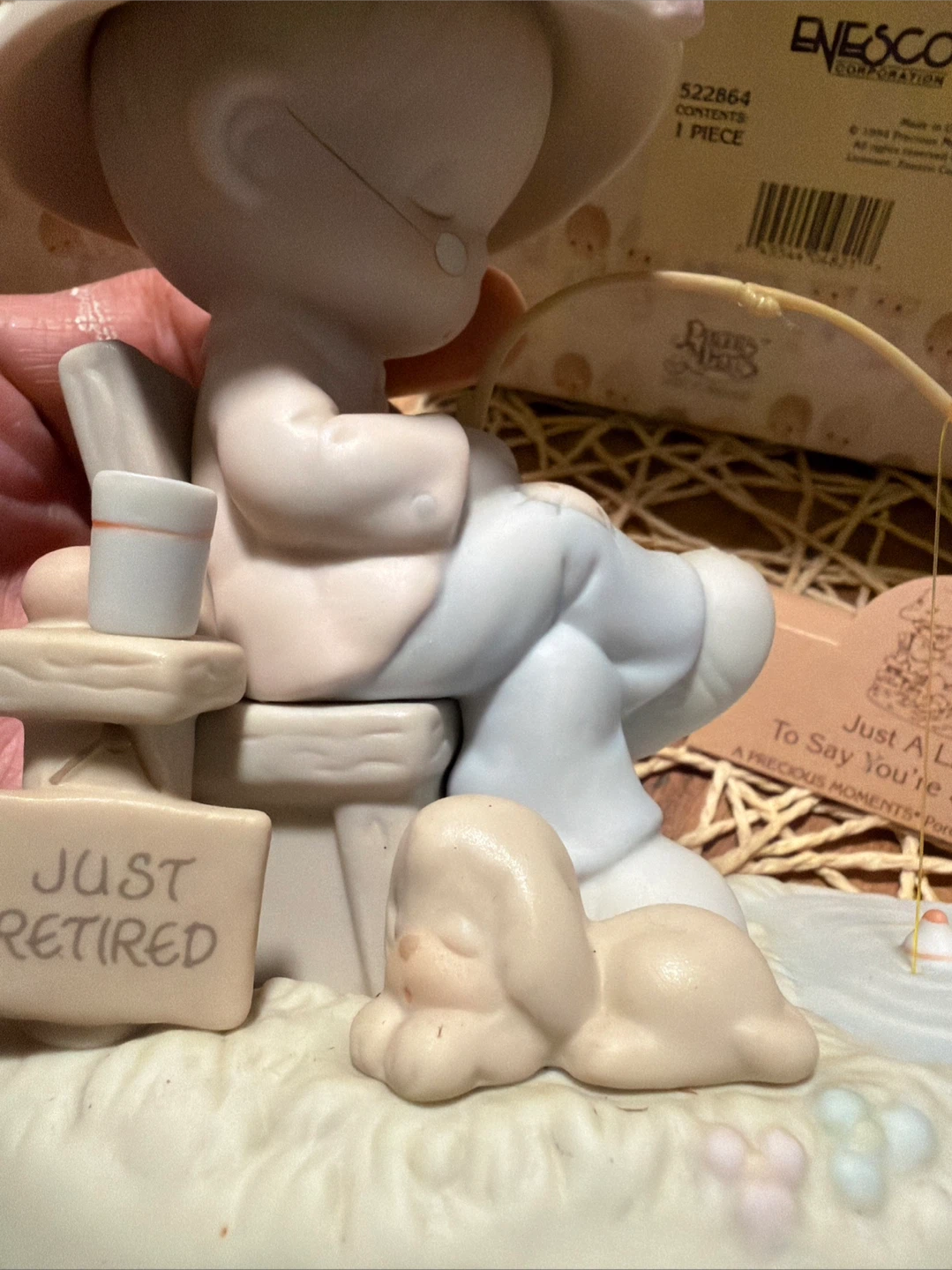 Precious Moments "Just A Line" Figurine - photo 4
