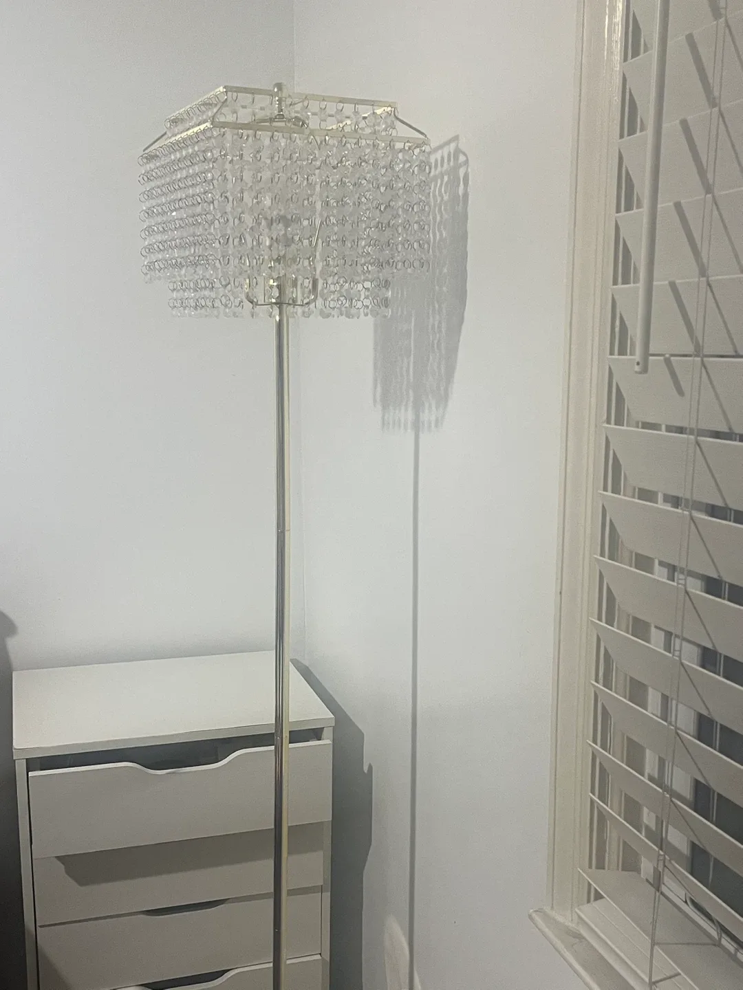 Crystal Beaded Floor Lamp - Gold Finish image indicator(2)