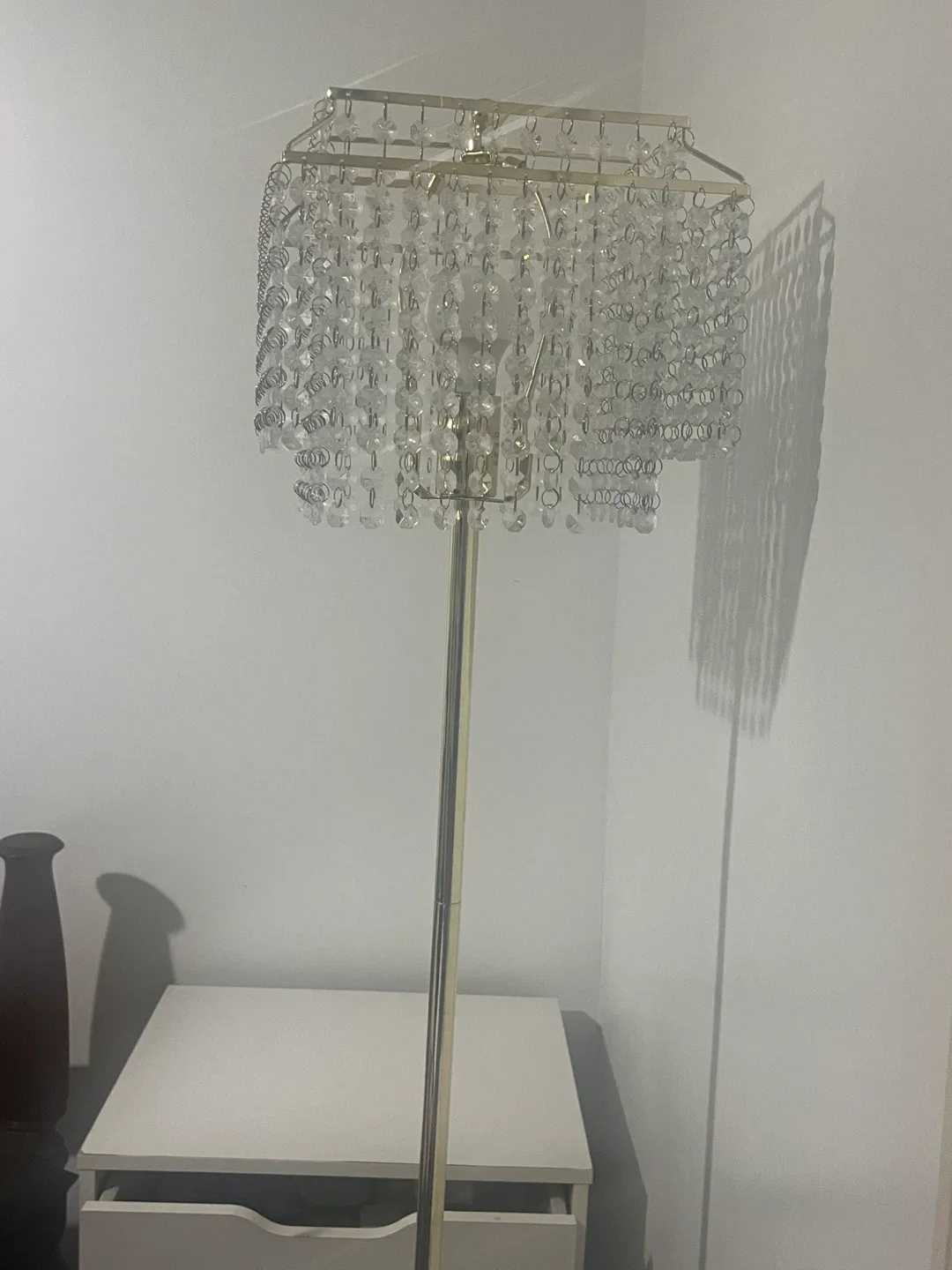 Crystal Beaded Floor Lamp - Gold Finish image indicator(3)