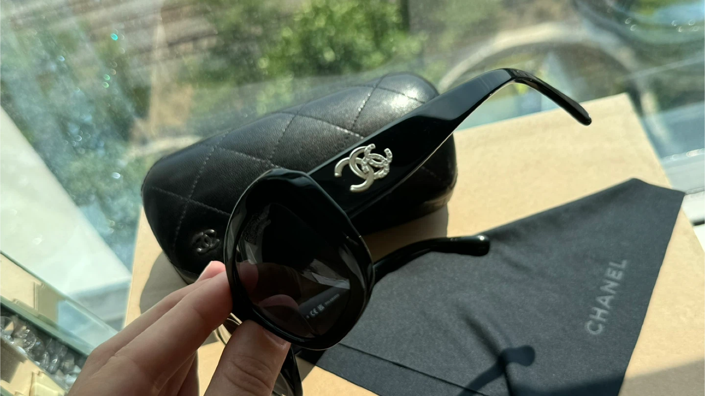 CHANEL Polarized Sunglasses Black Women. - photo 5