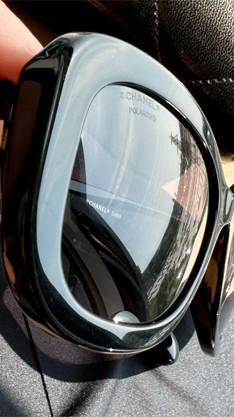 CHANEL Polarized Sunglasses Black Women. - photo 2