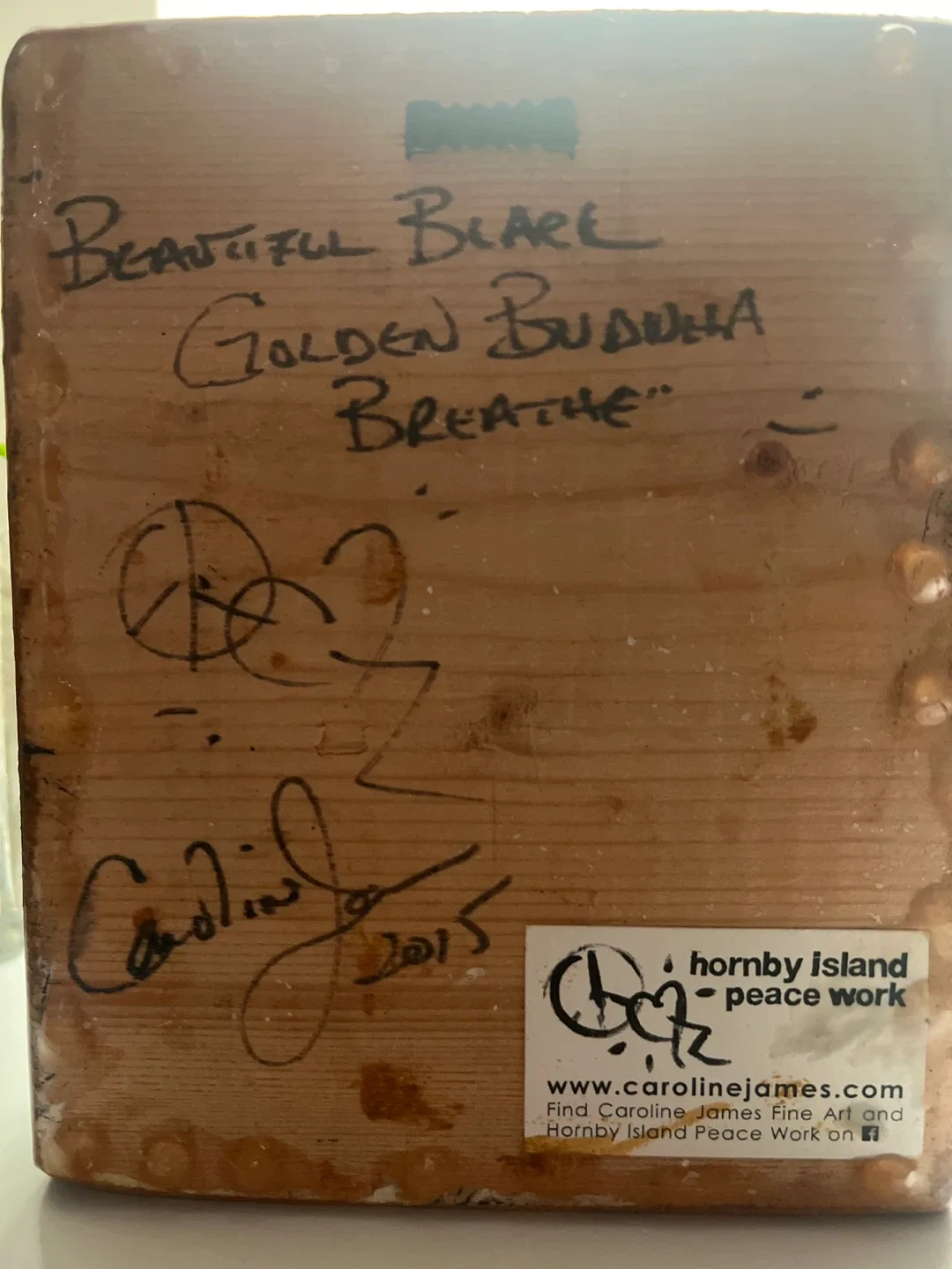 Golden Buddha Breathe Art Piece image indicator(2)