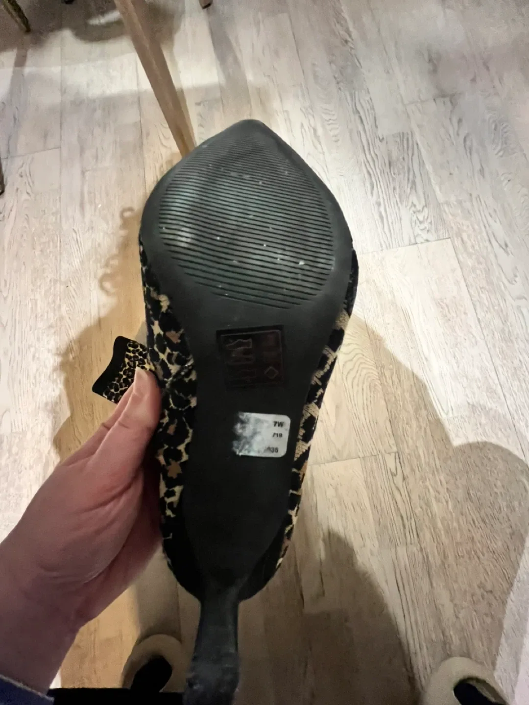 Leopard Print Ankle Sock Boots image indicator(3)