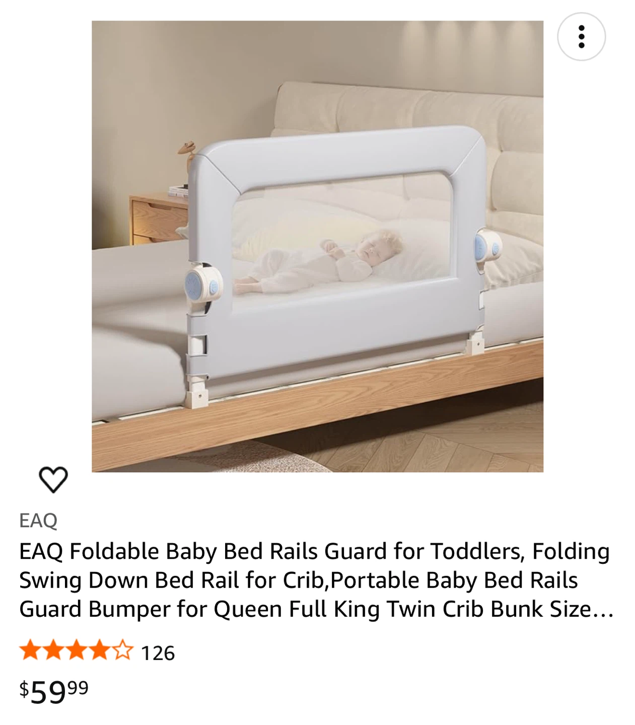 Baby Bed Rail Guard - photo 4