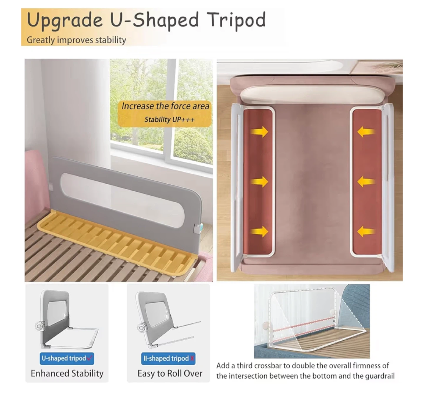 Baby Bed Rail Guard - photo 3