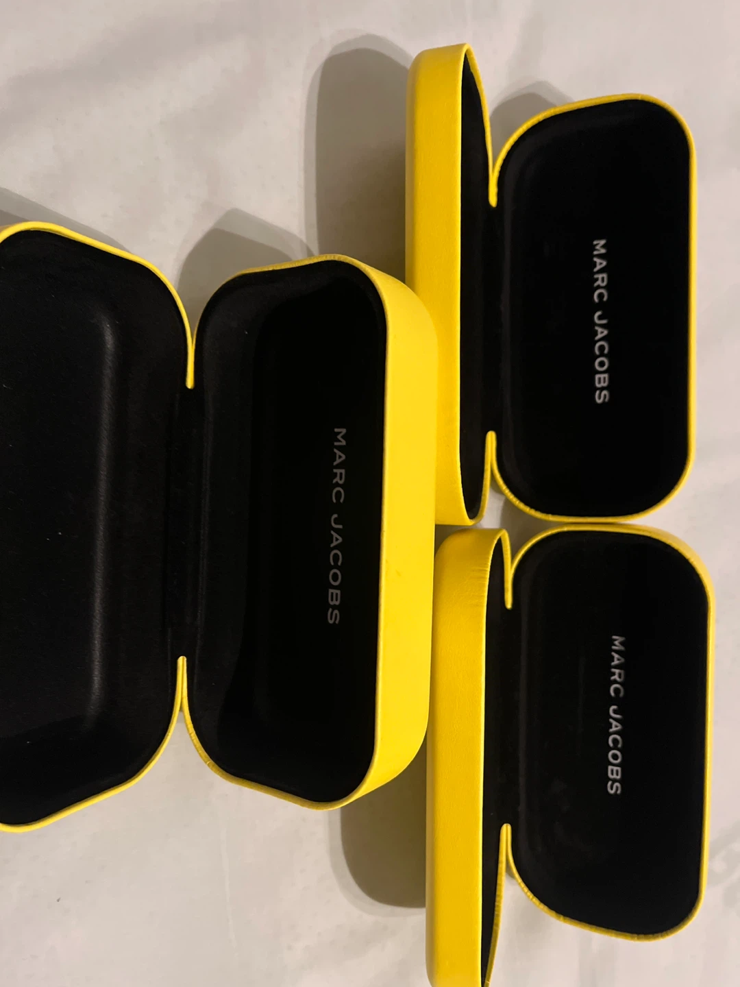 Marc Jacobs Yellow Eyeglass Case $25 each - photo 3