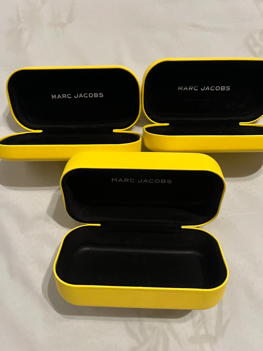 Marc Jacobs Yellow Eyeglass Case $25 each - photo 2