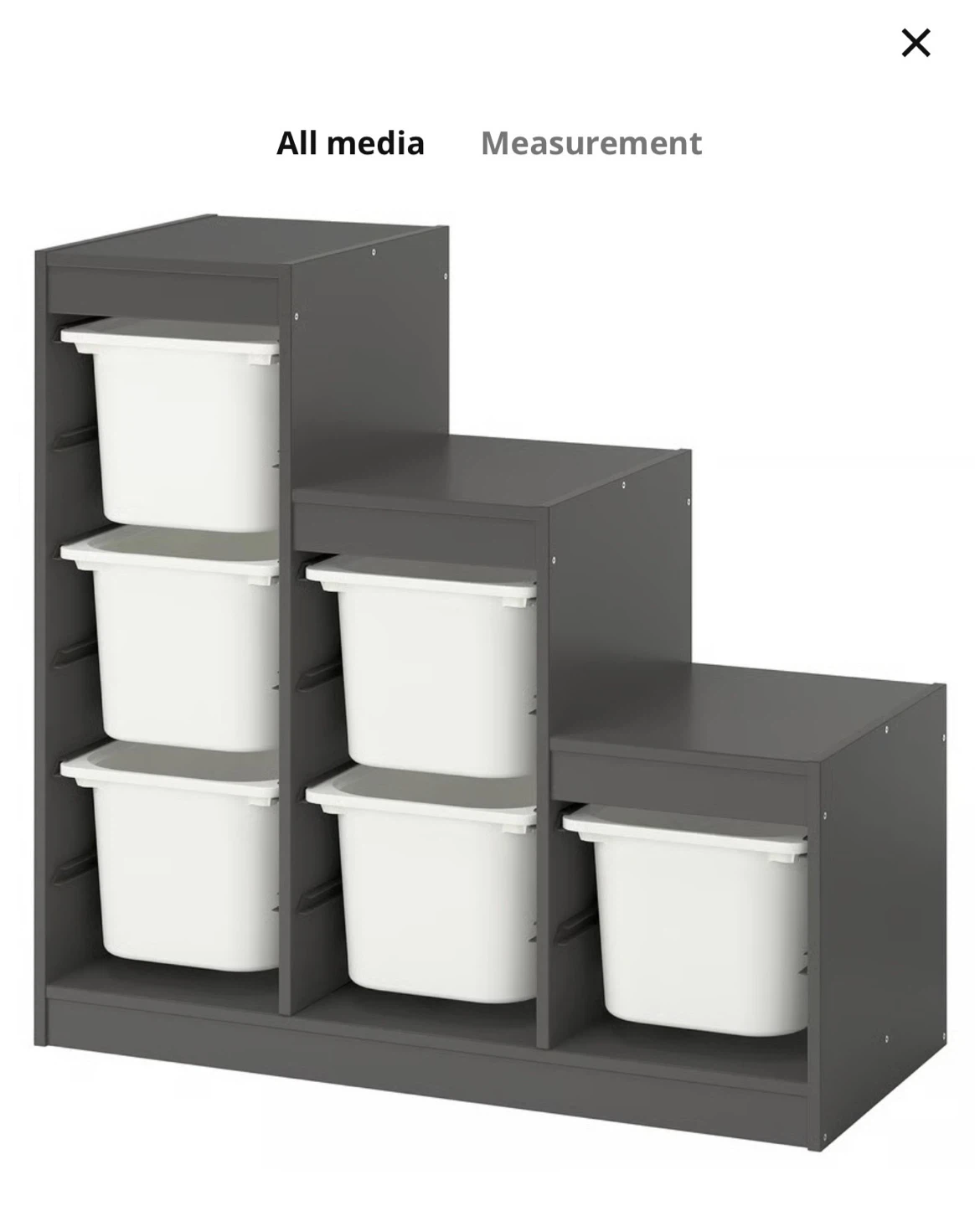 IKEA TROFAST Storage combination with boxes - photo 4