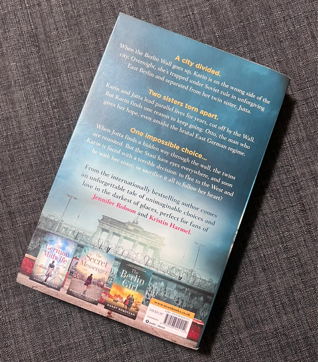 "The Girl Behind the Wall" by Mandy Robotham image indicator(3)