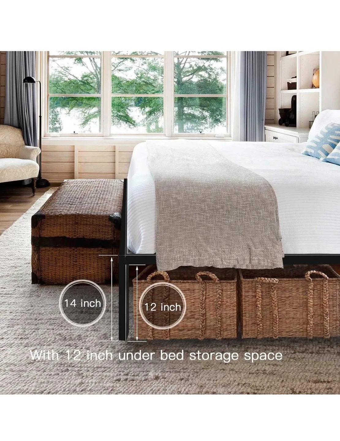 Metal Bed frame - Full image indicator(3)