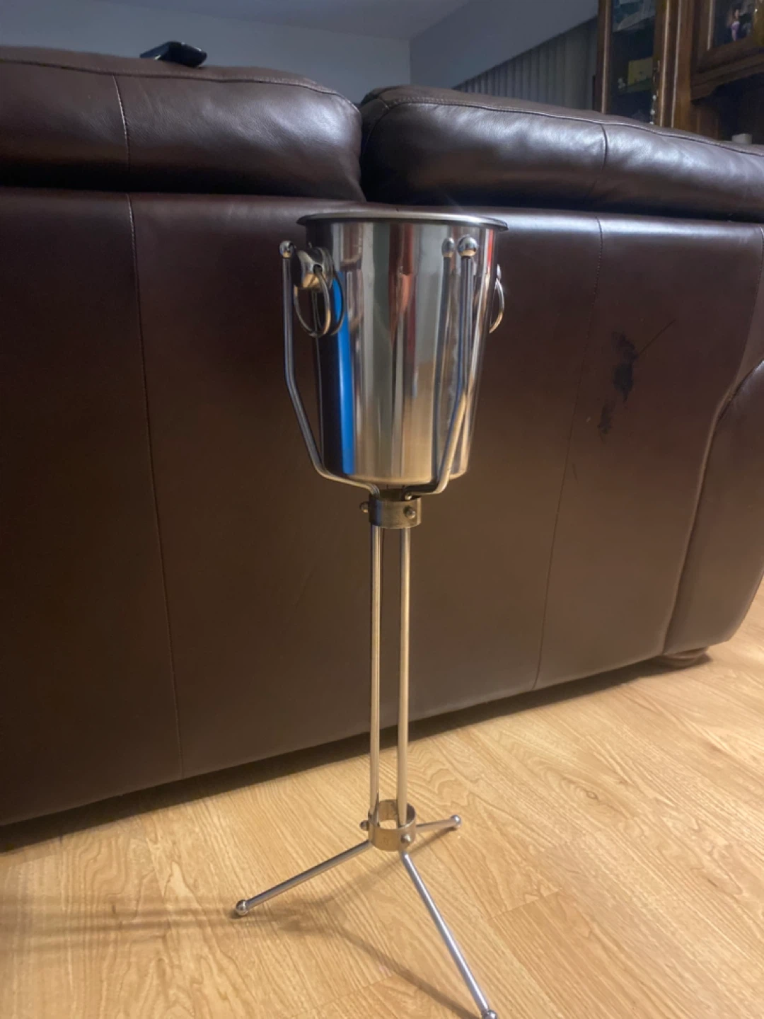 Stainless Steel Wine/Champagne Bucket with Stand