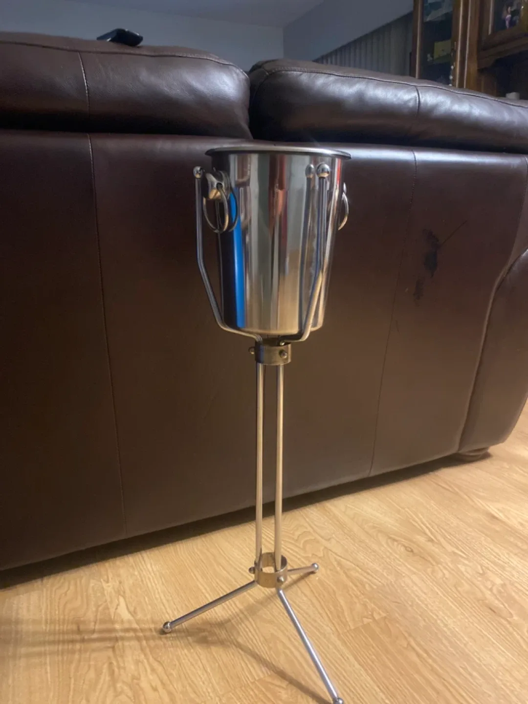 Stainless Steel Wine/Champagne Bucket with Stand