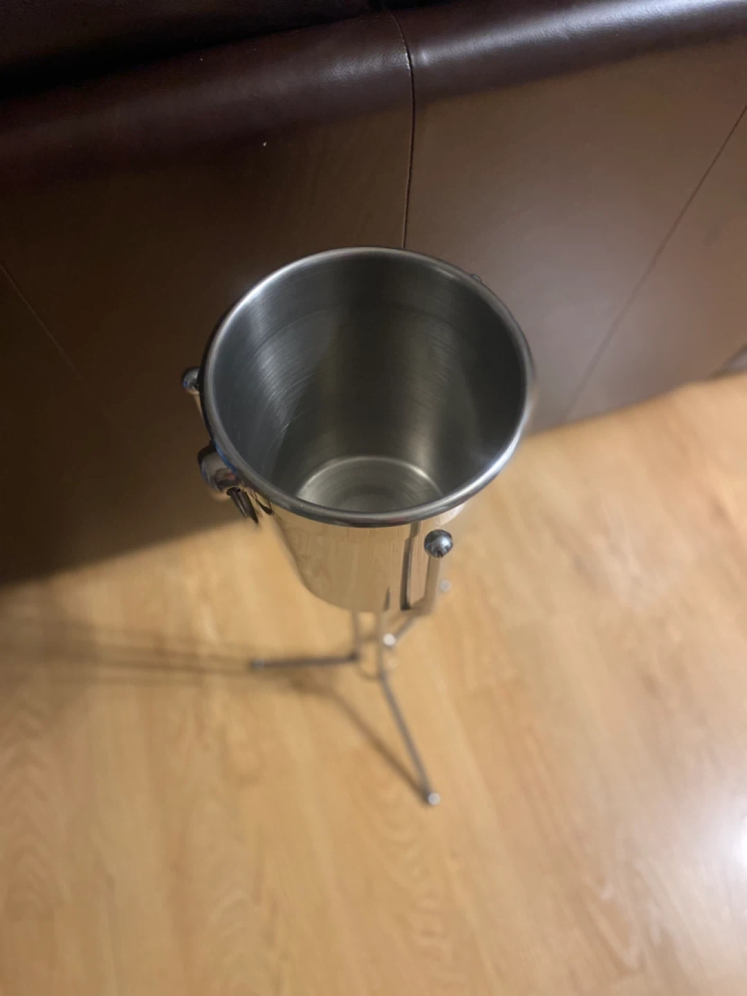 Stainless Steel Wine/Champagne Bucket with Stand - photo 4