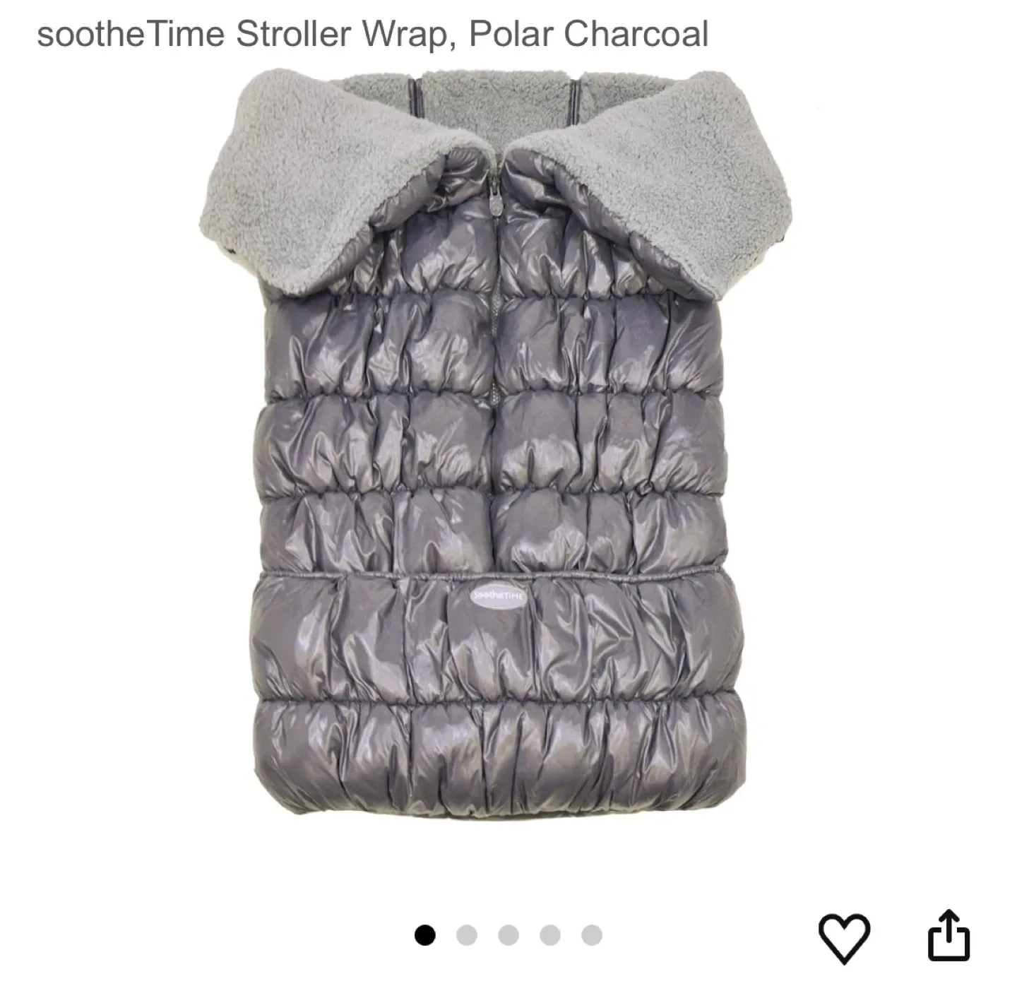 SootheTime Stroller Wrap - Polar Charcoal image indicator(6)