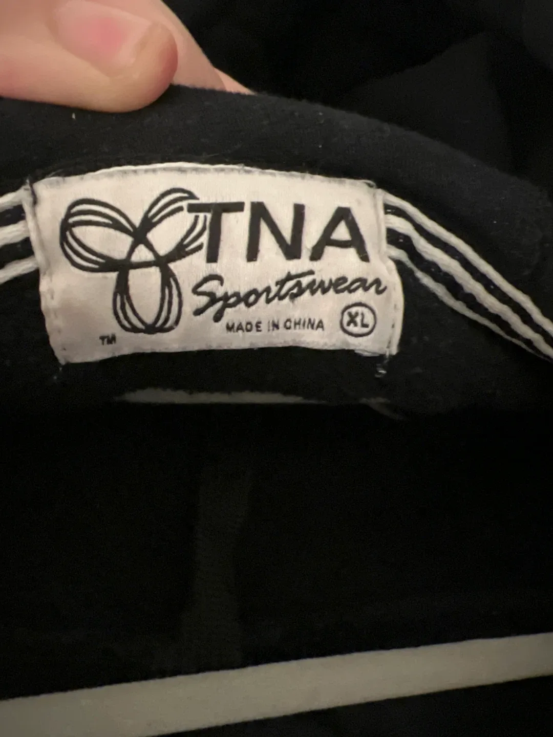 TNA Black Hoodie - Size XL image indicator(3)