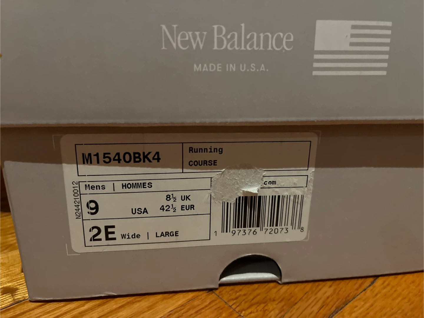 New Balance M1540BK4 Running Shoes - Size 9 - photo 2
