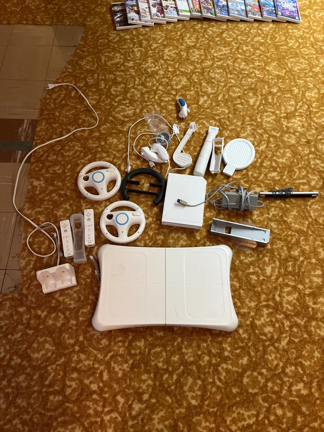 Nintendo Wii Console with Games & Accessories