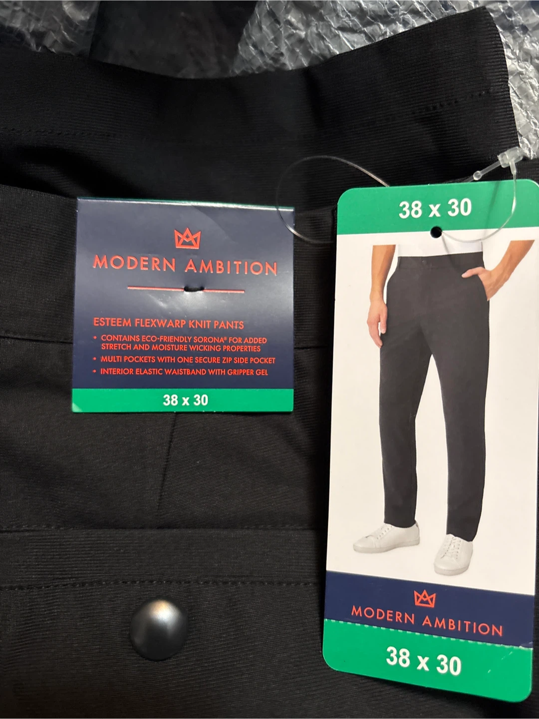 Modern Ambition Flexwarp Knit Pants 38x30 - New - photo 3