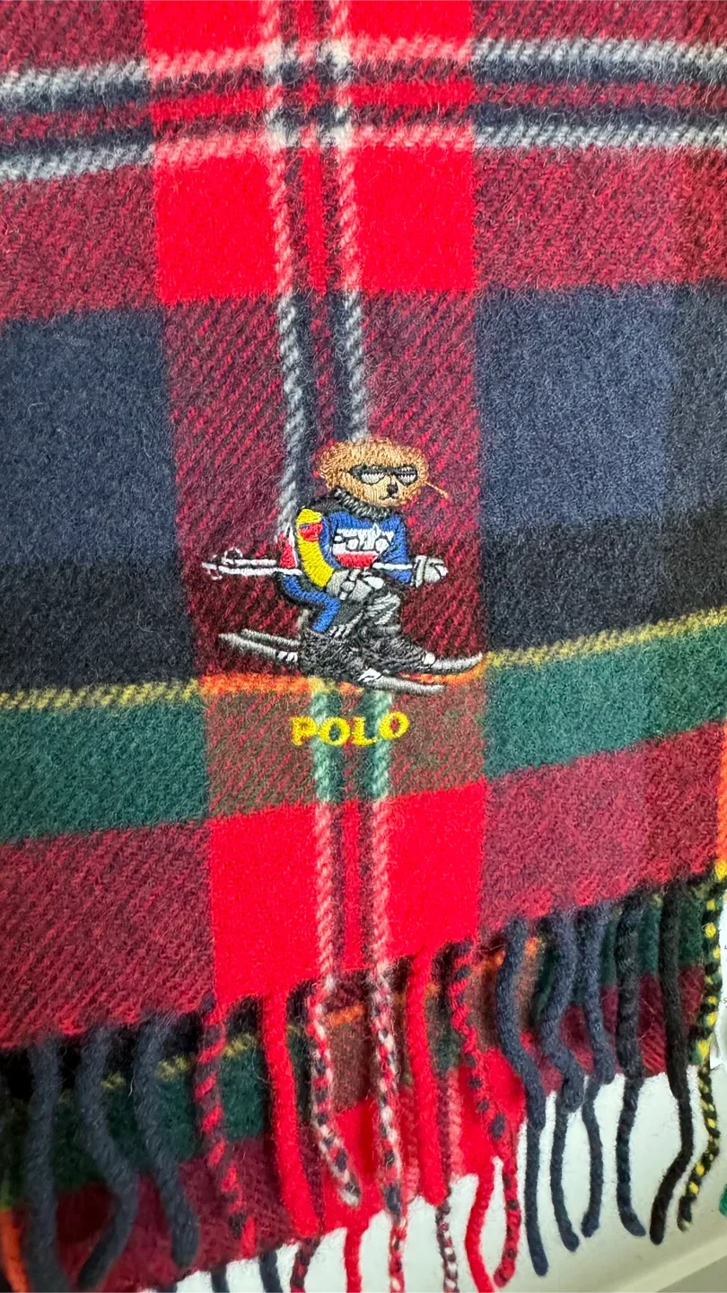 Polo Ralph Lauren Plaid Scarf Men image indicator(2)