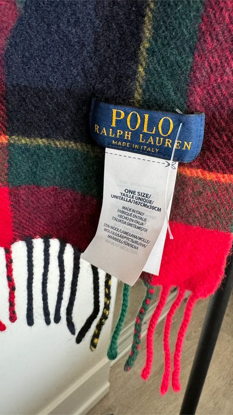 Polo Ralph Lauren Plaid Scarf Men image indicator(3)