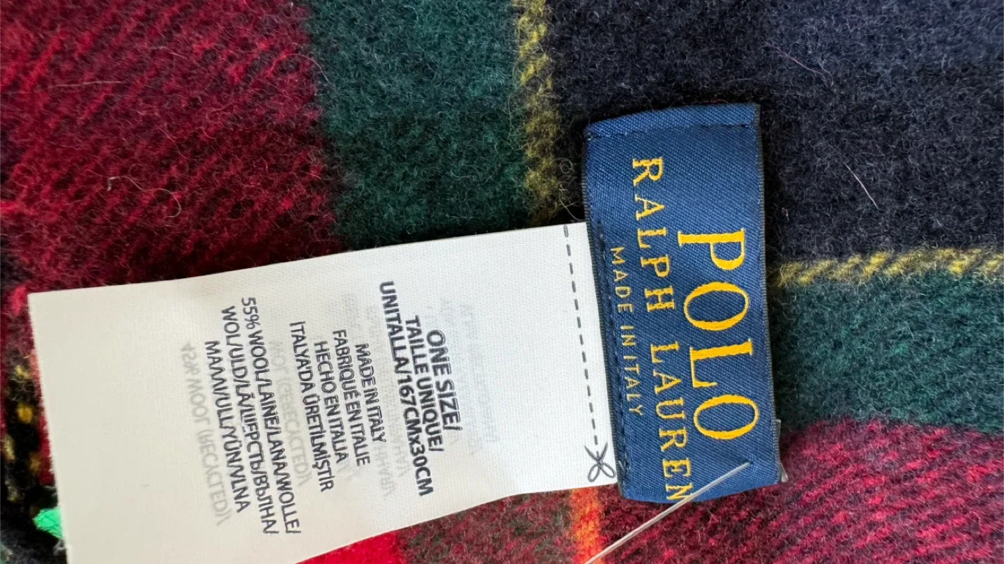 Polo Ralph Lauren Plaid Scarf Men image indicator(7)