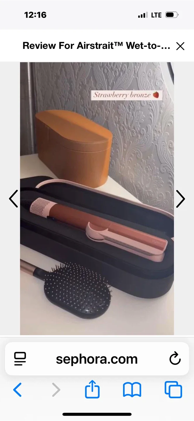 Dyson Airstrait™ Wet to Dry Straightener - Strawberry Bronze image indicator(2)