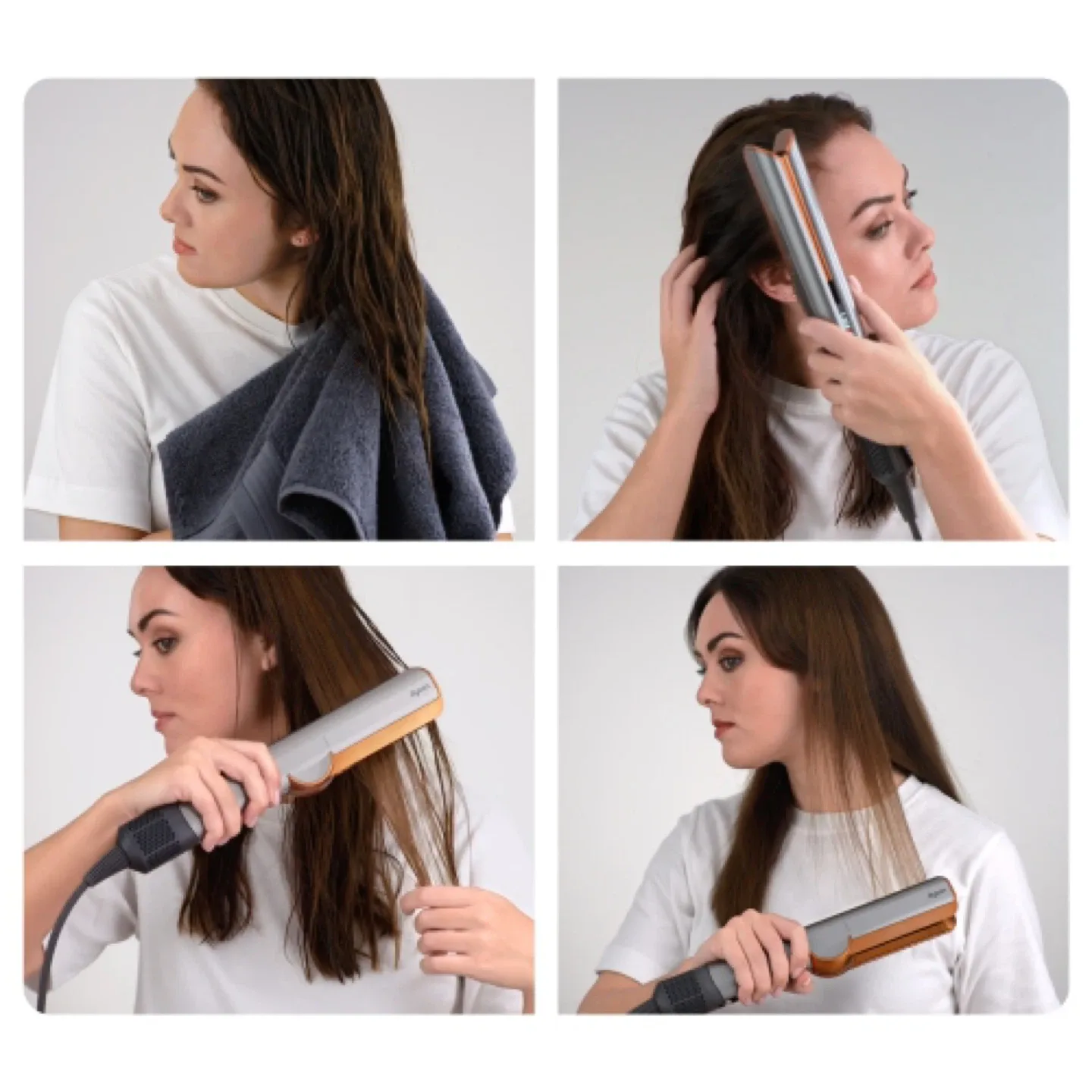 Dyson Airstrait™ Wet to Dry Straightener - Strawberry Bronze image indicator(8)