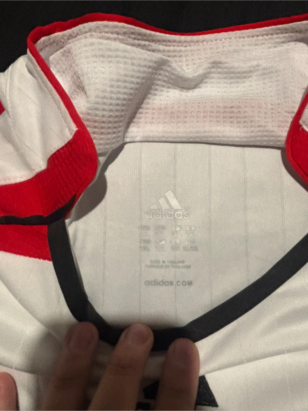 Adidas AC Milan 2007 Champions League Jersey 3XL image indicator(3)