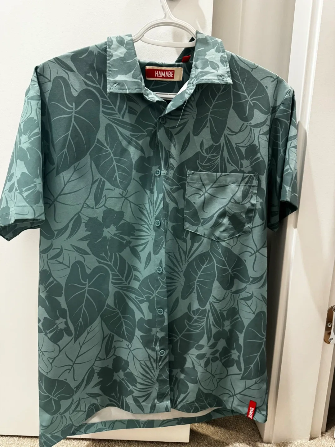 HAMABE Floral Print Shirt - Size S image indicator(2)