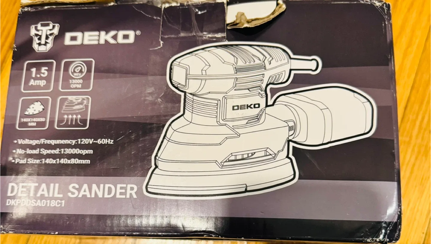DEKO Detail Sander with Accessories thumbnail