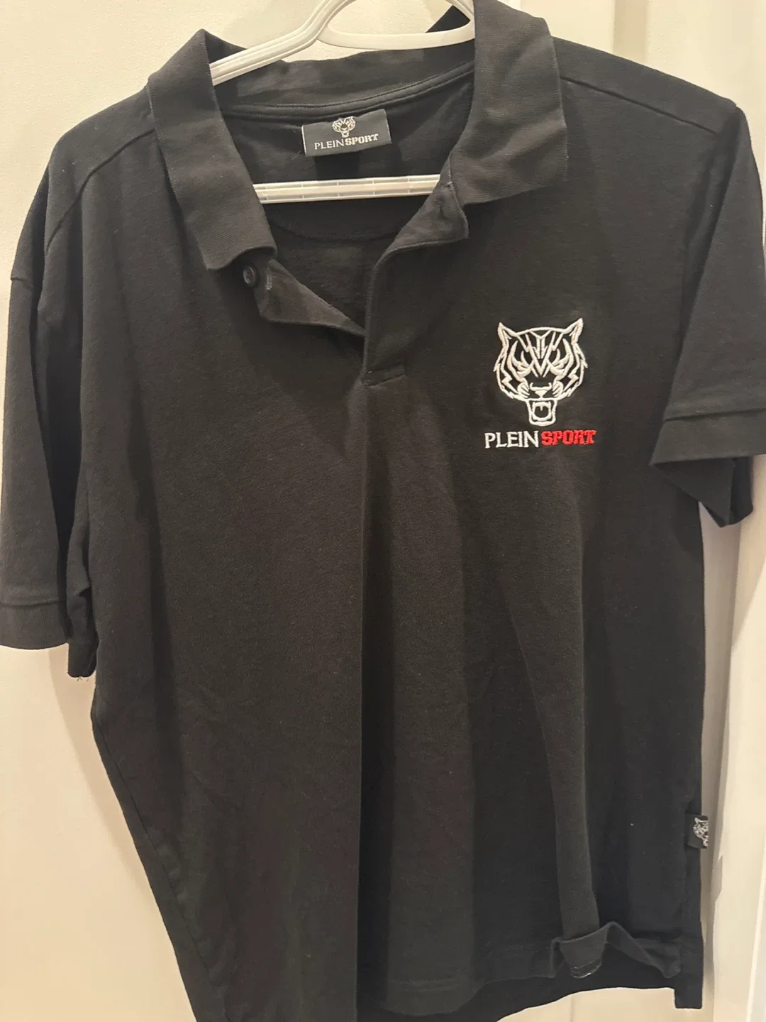 Plein Sport Black Polo Shirt