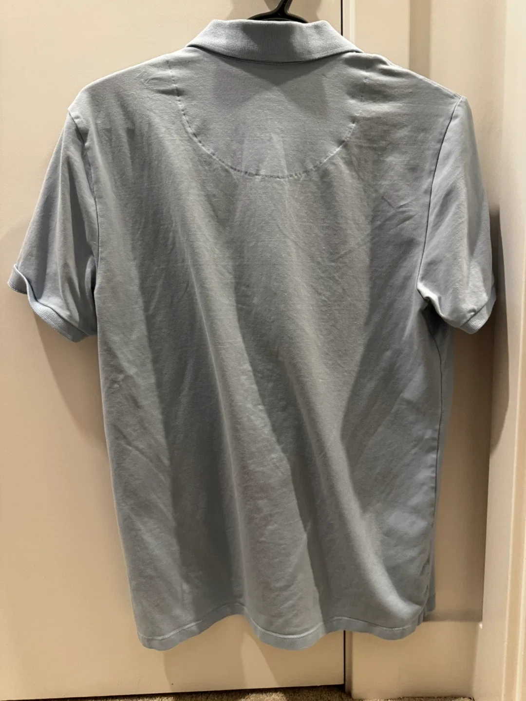 DKNY Light Blue Polo Shirt - Size S image indicator(2)