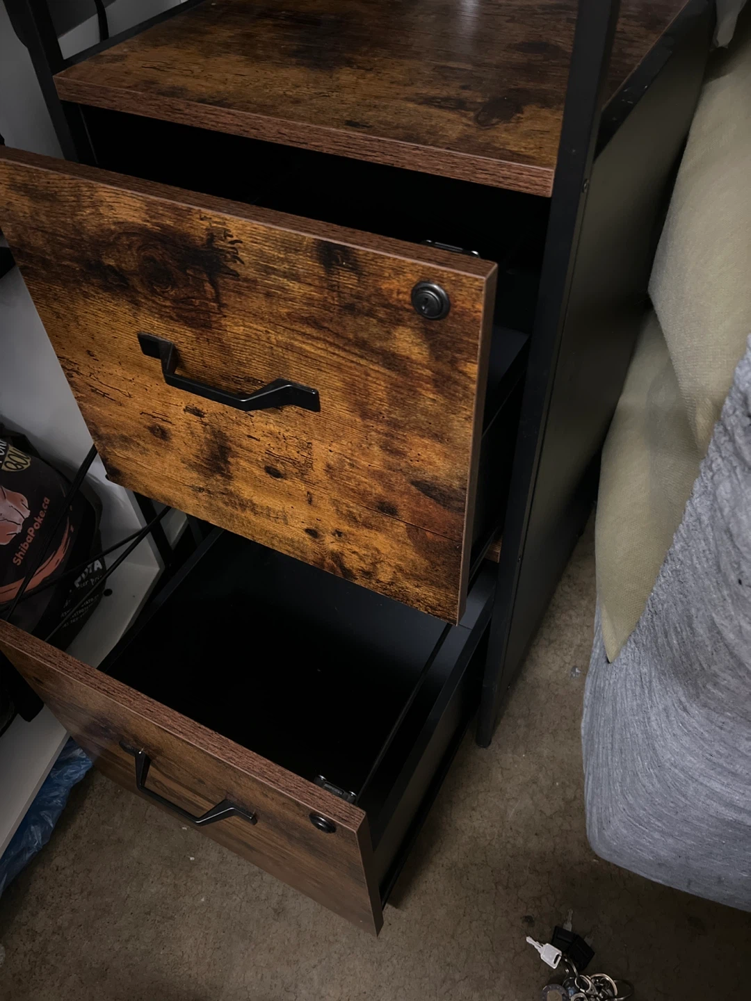 New Rolling File Cabinet with Lockable Drawers - photo 2