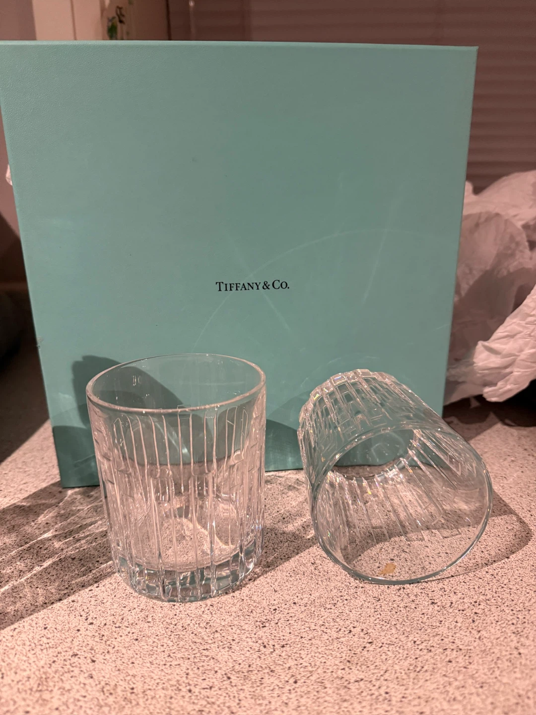Tiffany & Co. Crystal Decanter and Glasses Set - photo 3