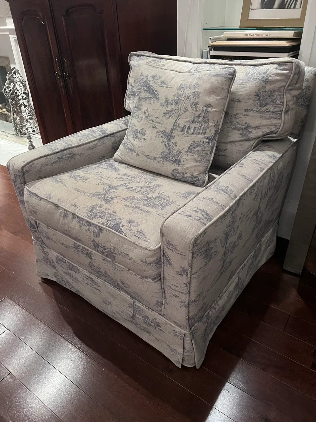 Toile Patterned Armchairs (2) image indicator(2)