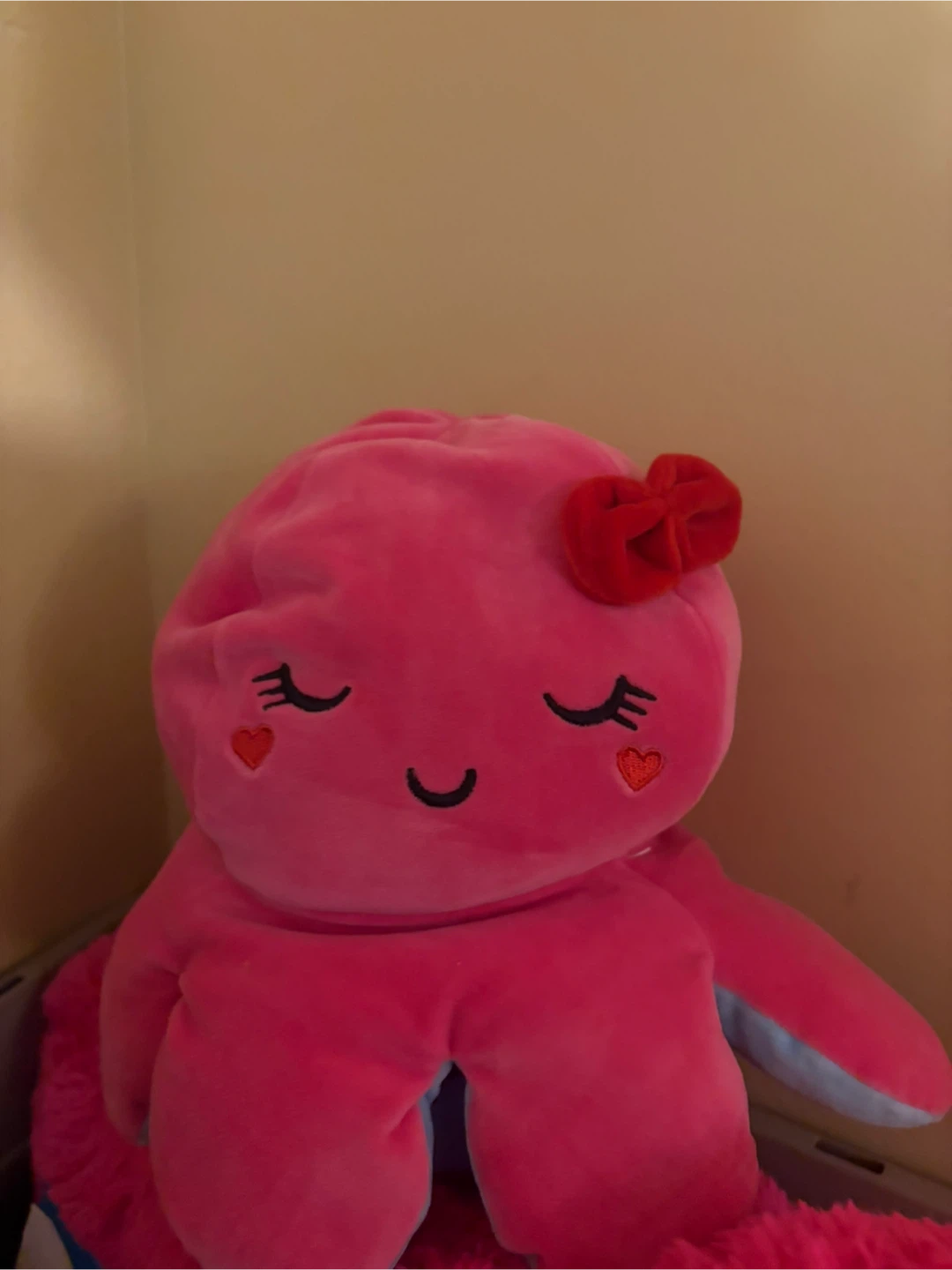 Reversible Octopus Plushie - Blue & Pink